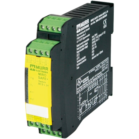 Murrelektronik MIRO SAFE+ SWITCH BCS L 24, 24 VAC/DC - 3 N/O contact / 1 N/C contact, 22, 5 mm screw clamps 3000-33113-3020020